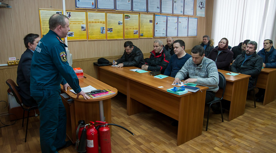 Противопожарные тренировки